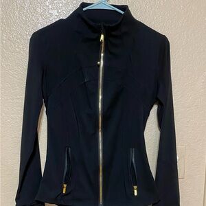 Brand new Lululemon Gold zip define jacket